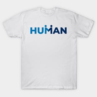 Human size S, M, L White or Heather Grey T-Shirt